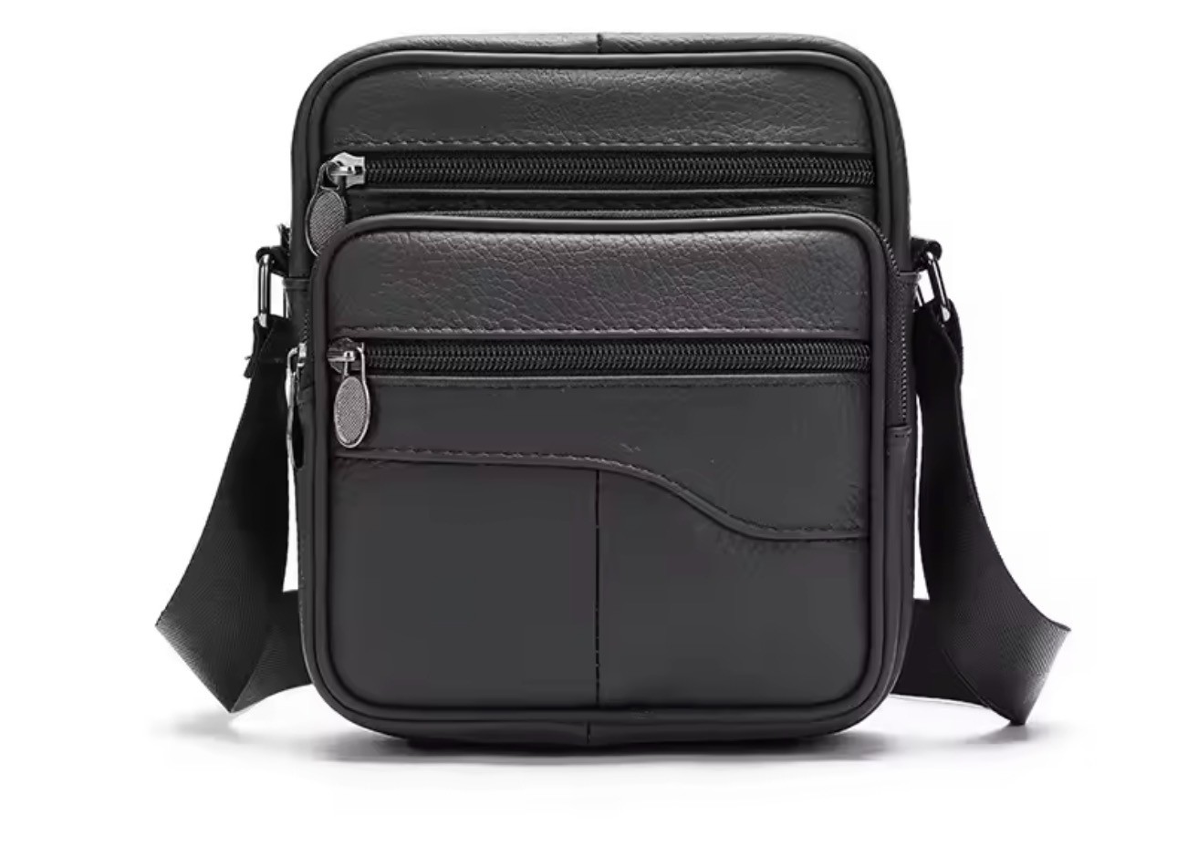 Men’s small shoulder bag Geniune leather travel community crossbody bag