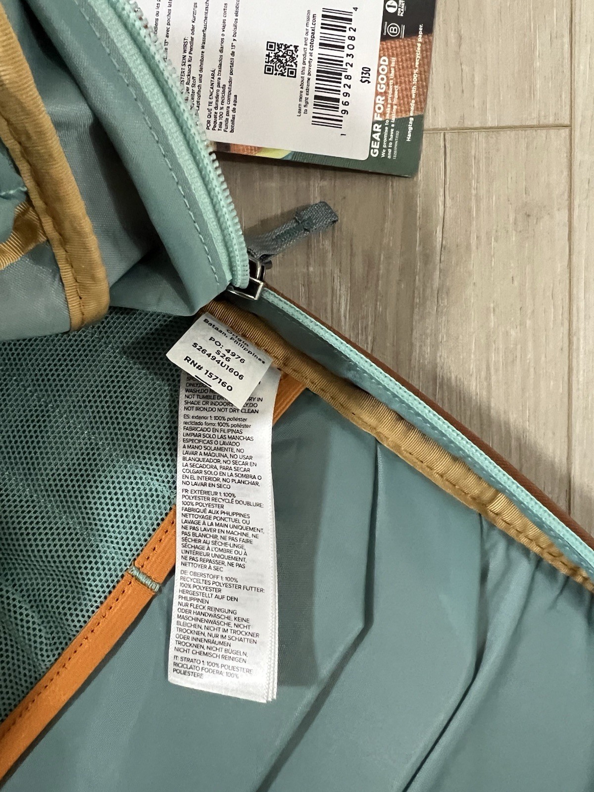 Cotopaxi Allpa 18L Daypack Whiskey Tan Travel Backpack -Laptop Sleeve.10