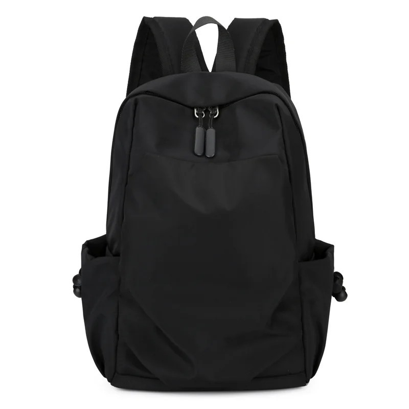 Mini Men’s Backpack Fashion Small Black Shoulder School Bag for Man Canvas