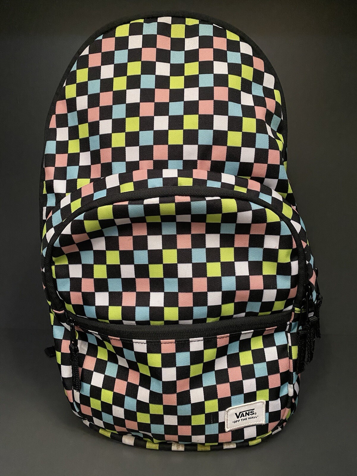 Vans Backpack – Multi Color Checkered – Vans Off The Wall