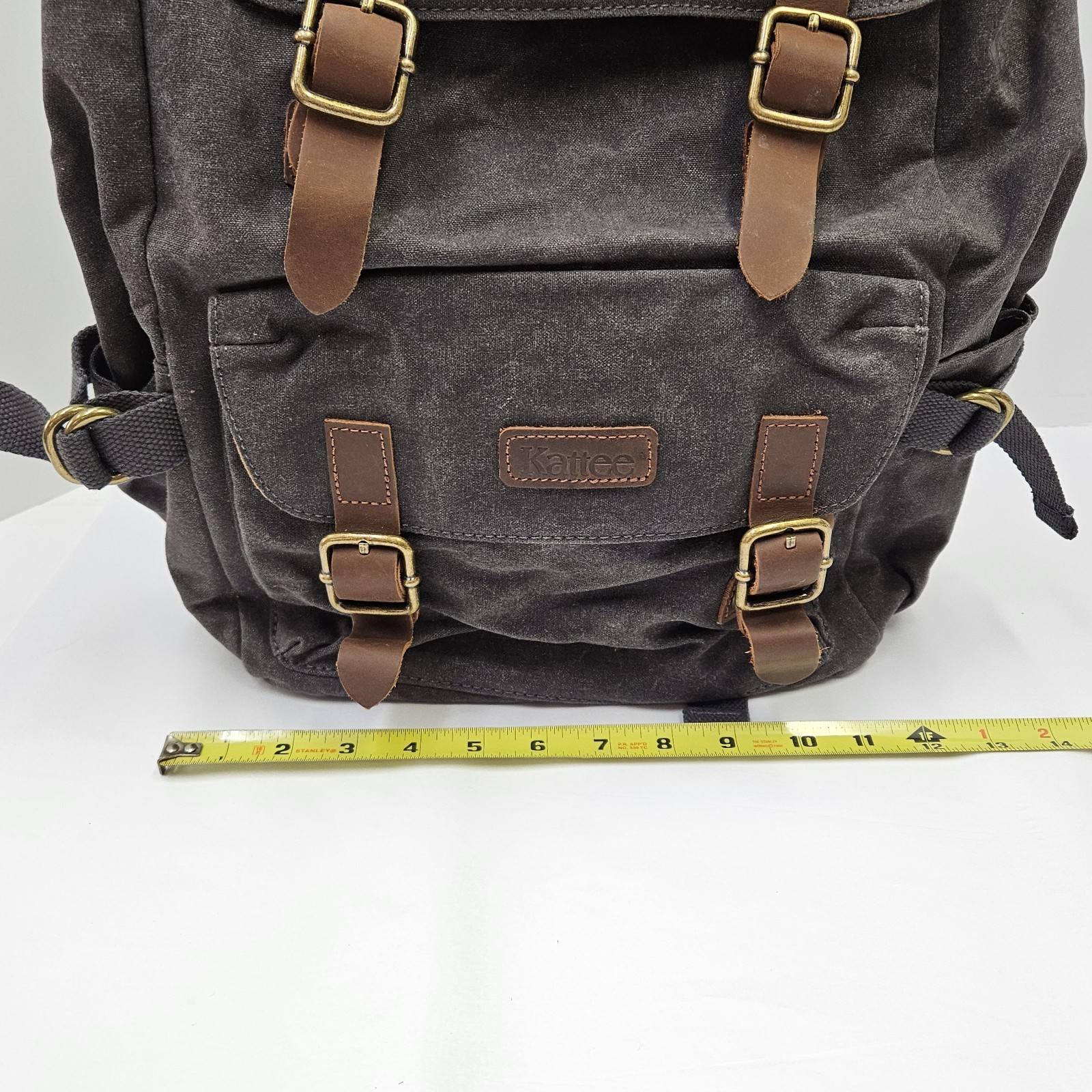 New Kattee Large Tin Cloth Heavy Duty Cotton Canvas Backpack Rucksack