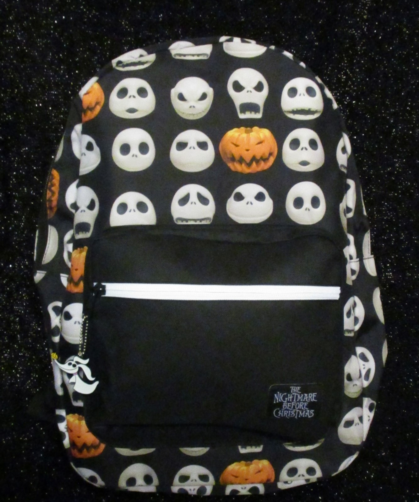 The Nightmare Before Christmas JACK O LANTERN Backpack Disney Free Ship