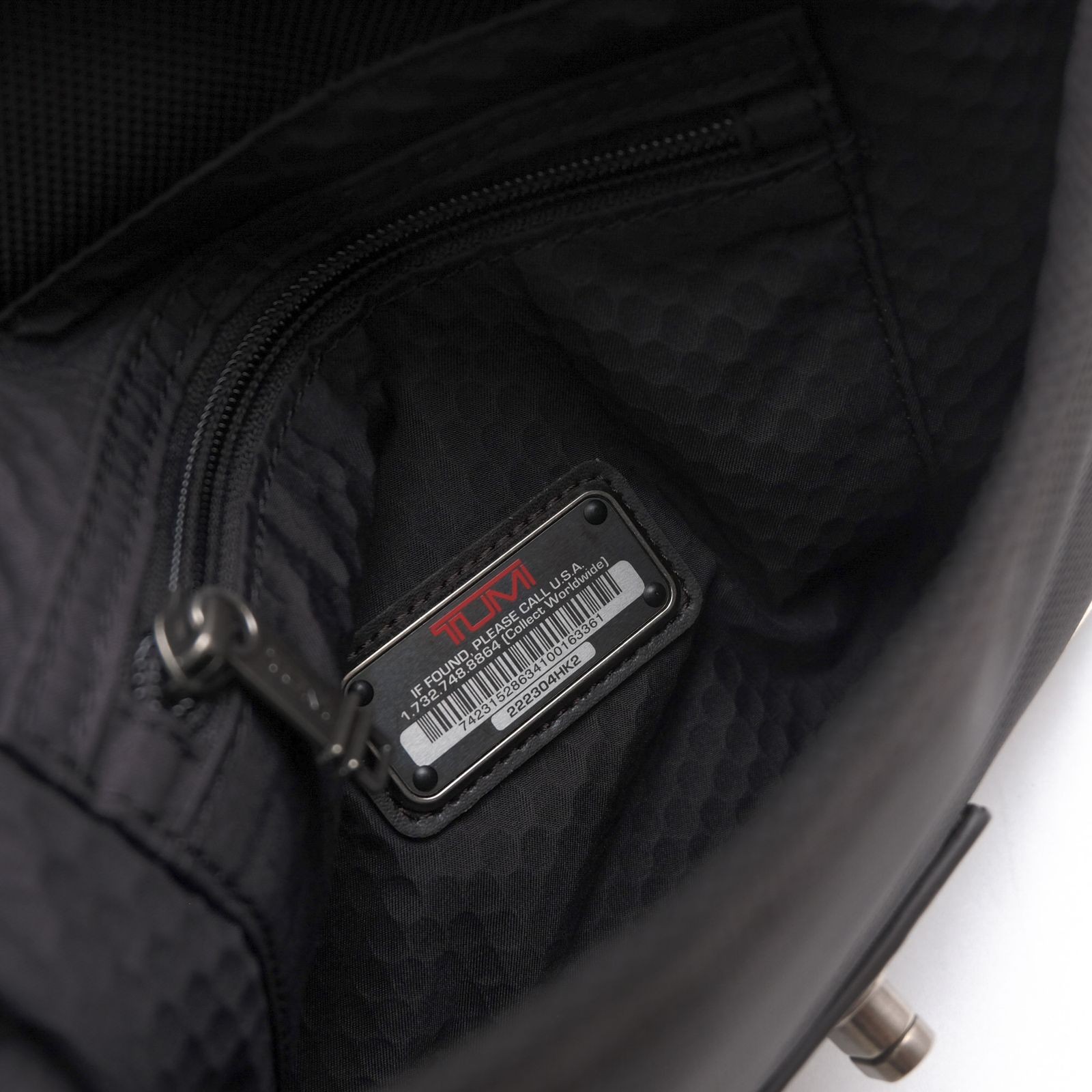 TUMI Men’s Nylon Leather Shoulder Bag Black 222304HK2 Alpha Bravo Annapolis