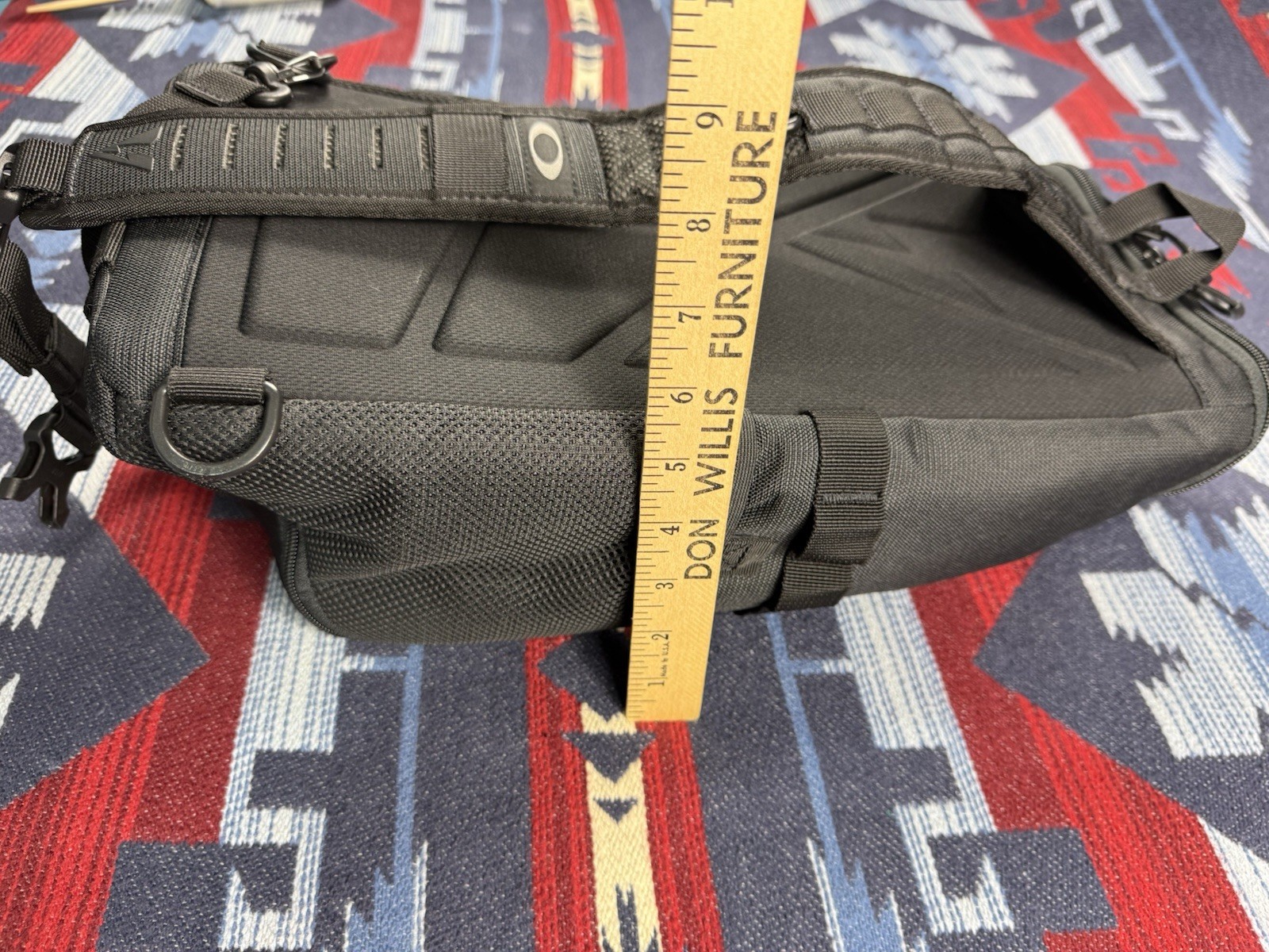 Vtg Y2K Oakley Sling Tactical Software Pilot Shoulder Messenger Bag Backpack