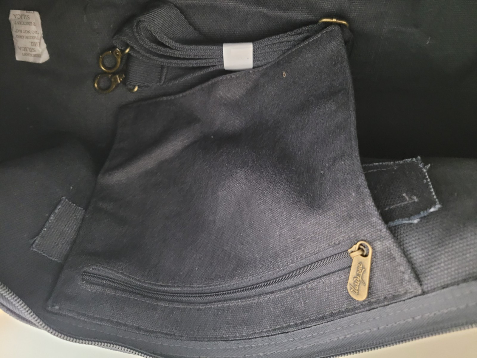 Thrity One Blue Denum Duffle Bag