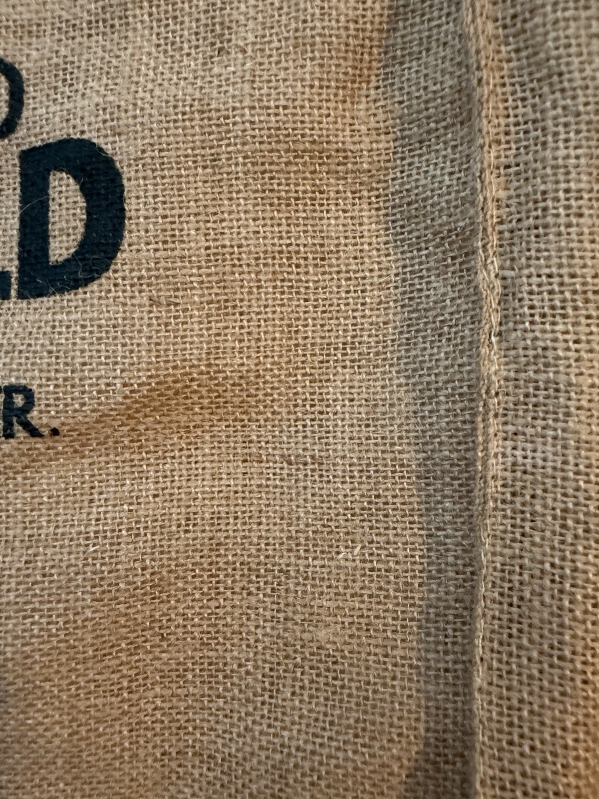National Geographic WILD “Get Closer” Burlap Eco Shoulder Shopper Tote LINED