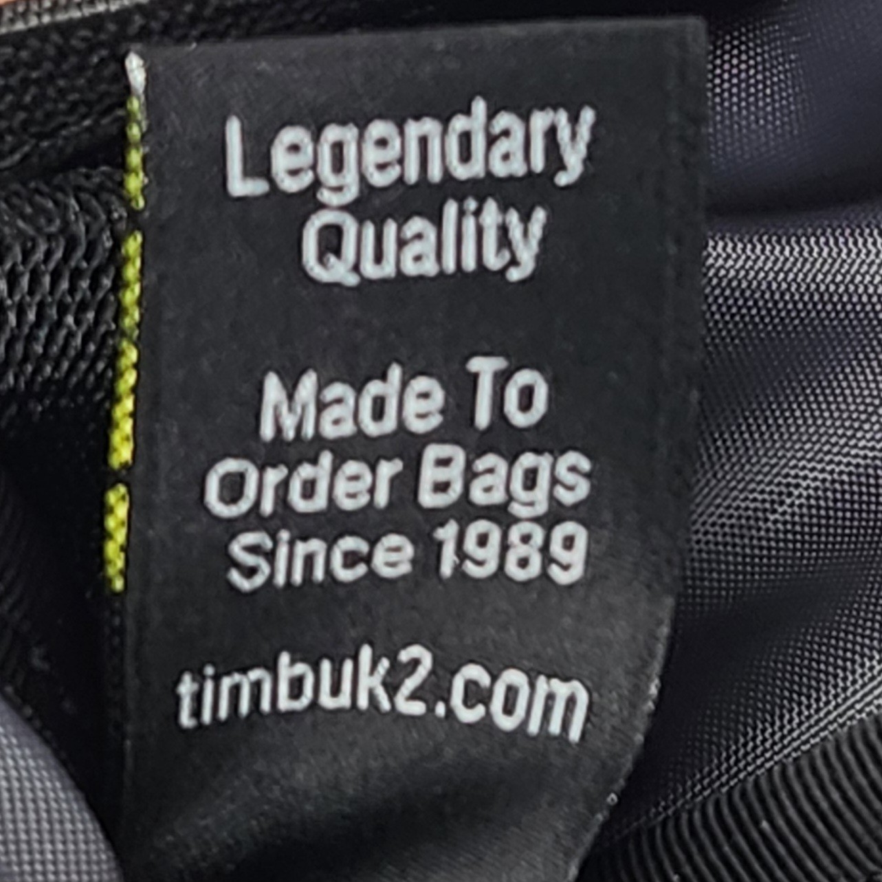 Timbuk2 Division Laptop Backpack Black Red with Taylor Corp Logo 100% Polyester