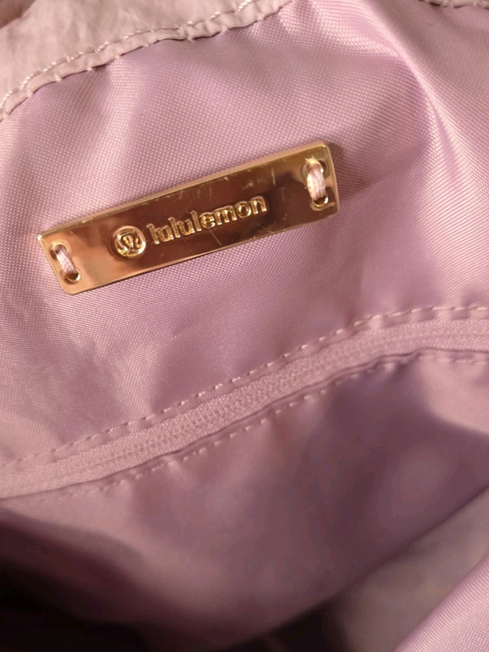 Lululemon On My Level Rucksack in Lavender (Light Stains)