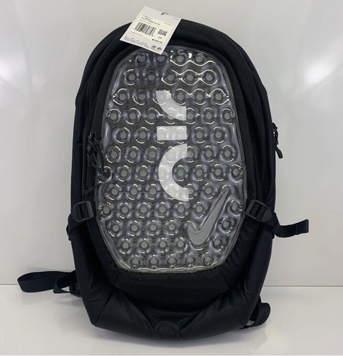 $150 Nike Air Max Bubble Backpack Logo Padded Elite Basketball DA9893-010 New