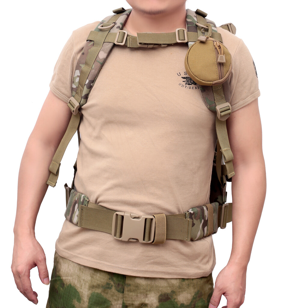Outdoor Key Pouch Tactical Men Waterproof Camping Organizer Molle Waist Bag USA