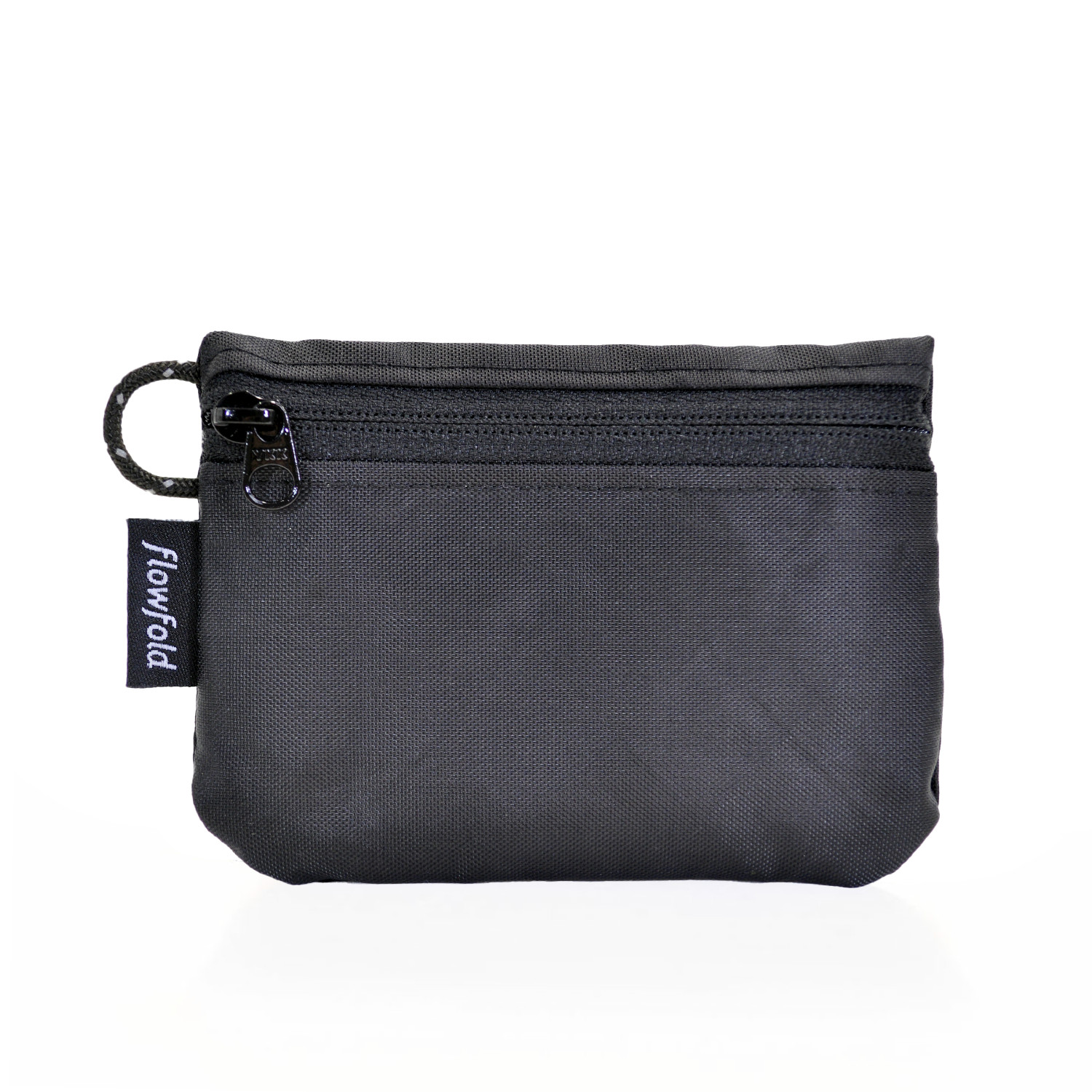 New Flowfold Recycled Jet Black Knight Essentialist Pouch EcoPak Data Crew GBG