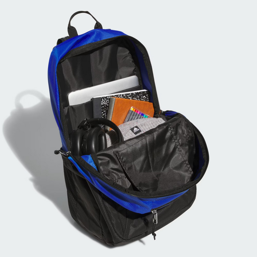Adidas Excel 7 Backpack Royal Blue/Black School Laptop Book Bag JK3412