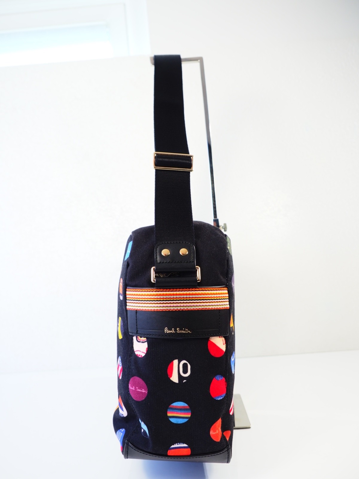 Paul Smith Bag Messenger Crossbody Laptop Colourful Bike Cycling Jersey Dots New