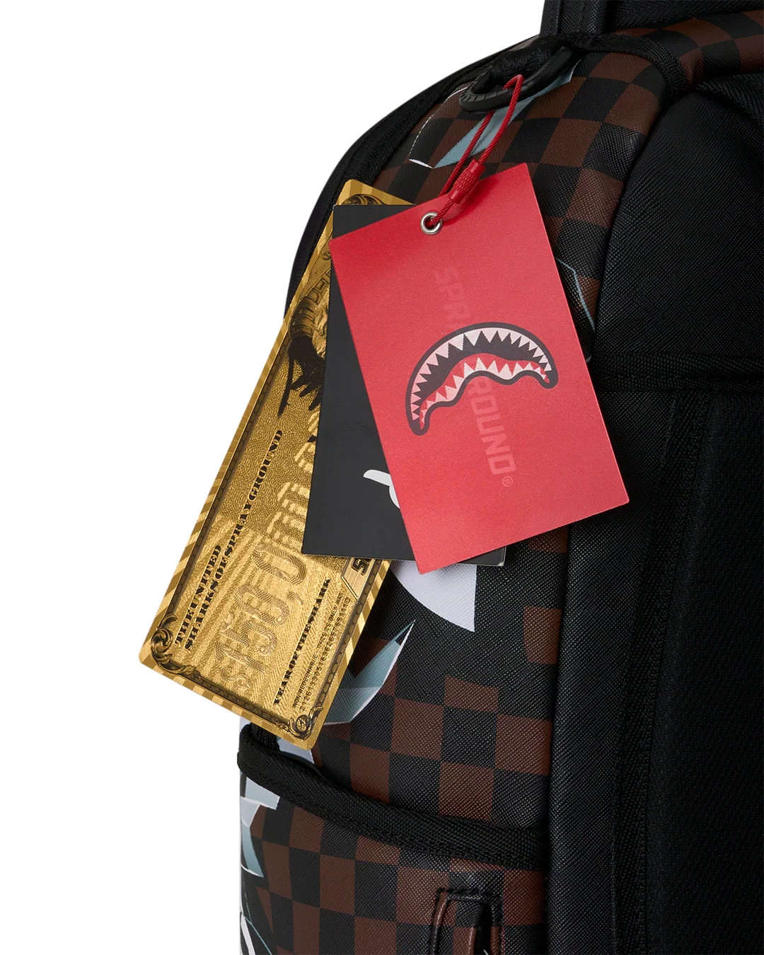 Sprayground STITCH Break Through Backpack🔥New Black Bookbag Kids School Bag