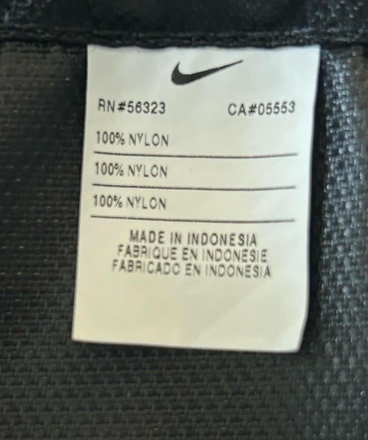 Nike Texas A&M Drawstring Cross Country Track and Field Bag Grey Black