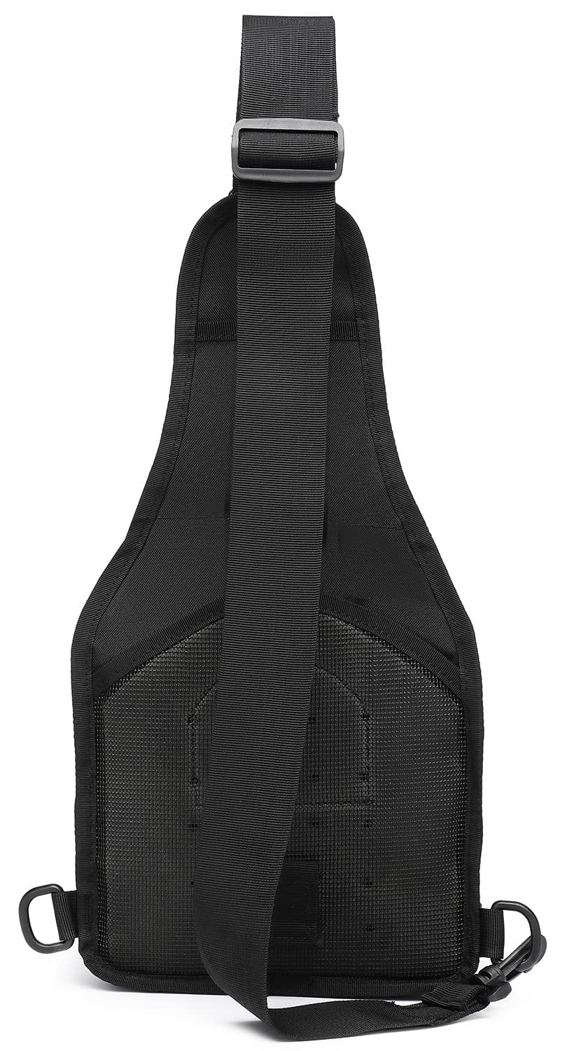 Small Tactical Sling Bag for Men with Holster Military EDC Shoulder Bag CCW C…