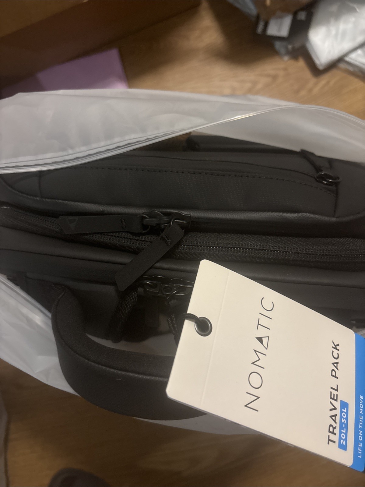 Nomatic Travel Pack 20L-30L Black New With Tags