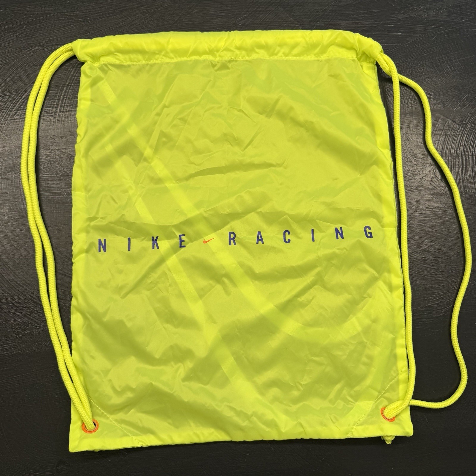 Nike Drawstring Shoe Bag Lot (3) Soccer Track Neon Racing Zoom Phantom Luna Mint