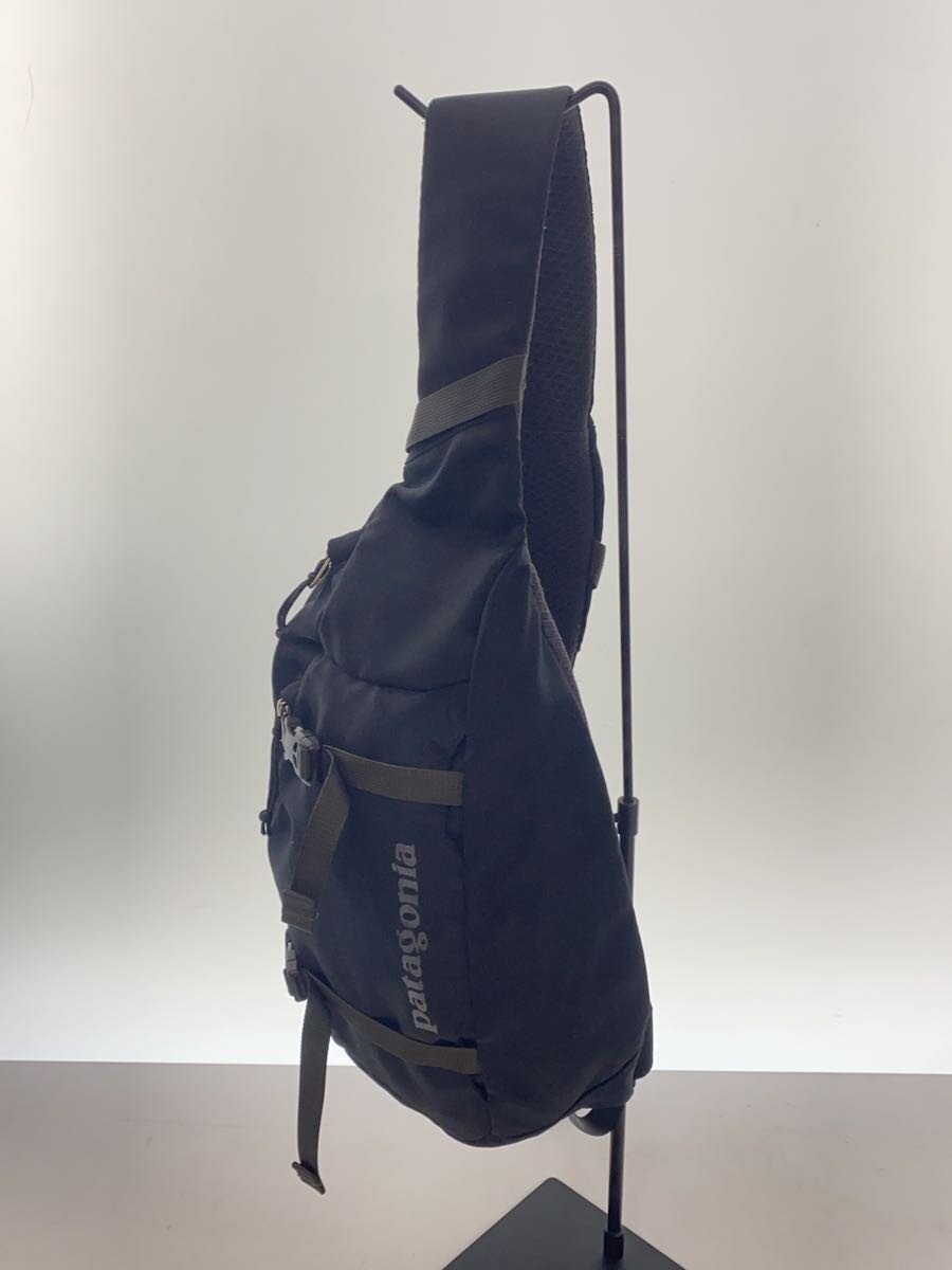 Patagonia Atom Sling 8L One-Shoulder Bag, Polyester, Black (Solid Color), 48260s