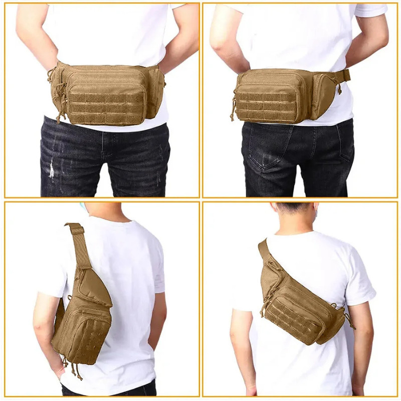 Outdoor Multi Functional Sport Cycling Waist Bag Shoulder