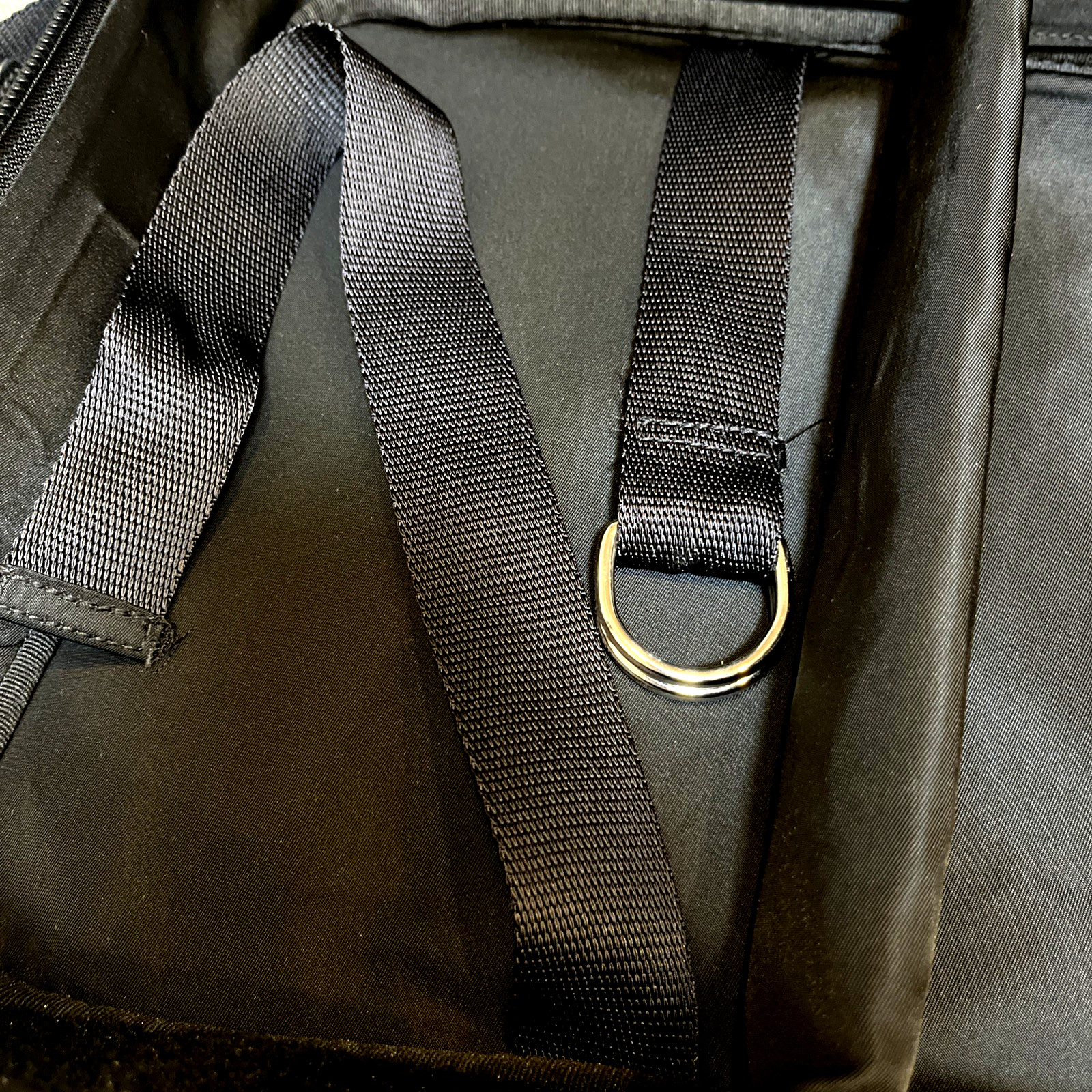 PRADA 2Way Business bag briefcase Nylon Tessuto Triangle Black