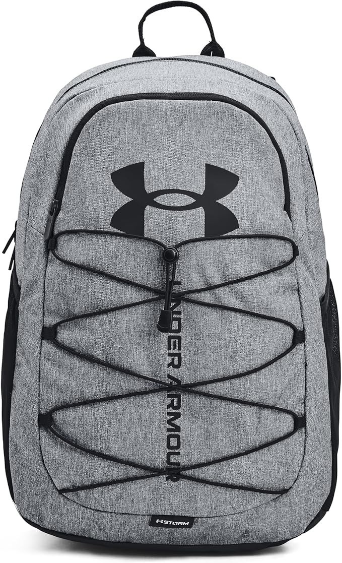 Under Armour Unisex-Adult Hustle Sports Backpack (24L) (Pitch Gray) 1364181