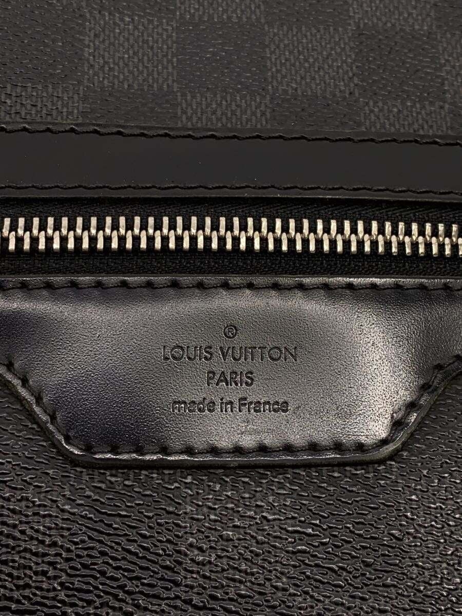 LOUIS VUITTON Shoulder Bag 1 Mixed MM Damier Graphite BLK PVC Used
