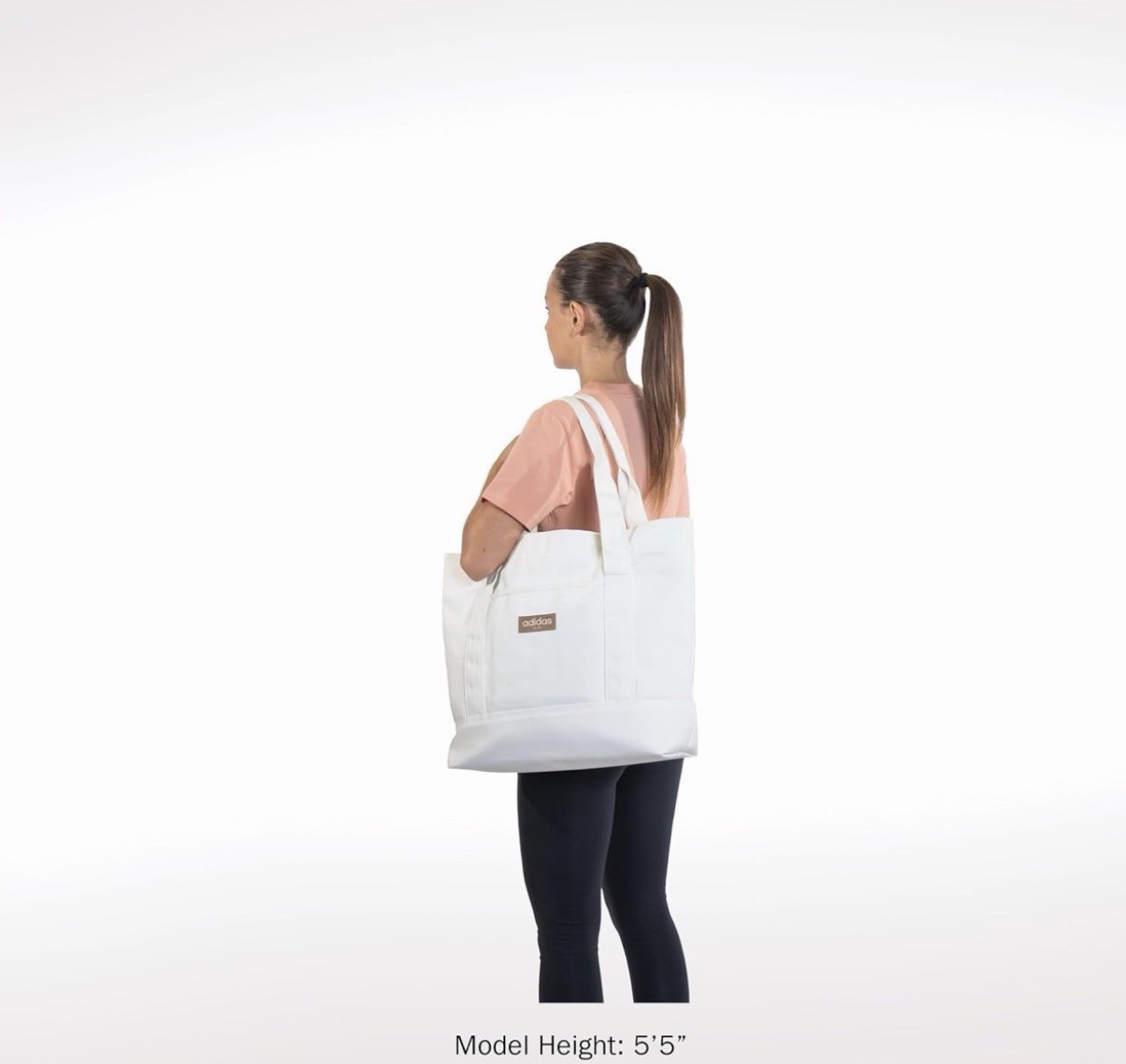 NEW adidas Canvas Court Tote Bag for Women and Men – Dark Blue – cotton