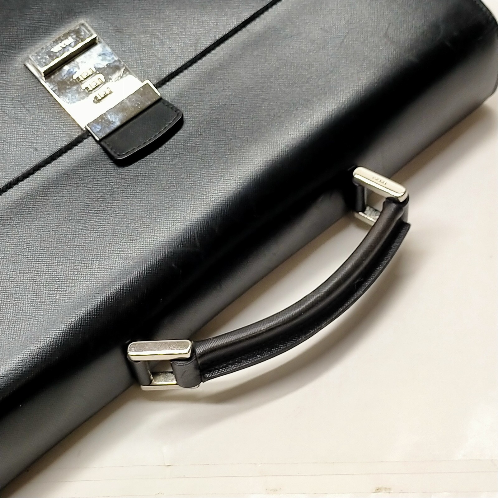 Prada Business Bag Black Leather 2869280