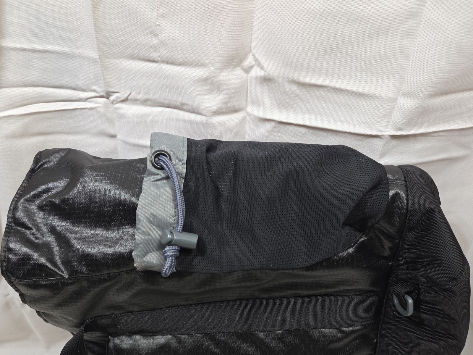 LL Bean Adventure Tote Bag Convertible Backpack Black Nylon Water Resistant