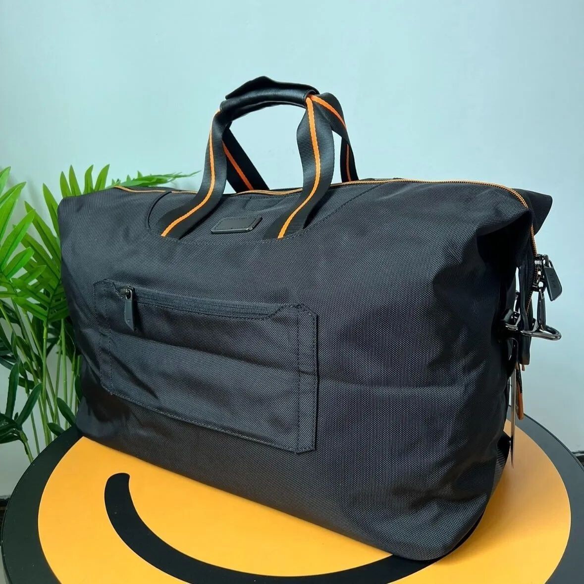 Tumi I Mclaren M-Tech Soft Satchel Black Polyester / carbon / cowhide / Outlet