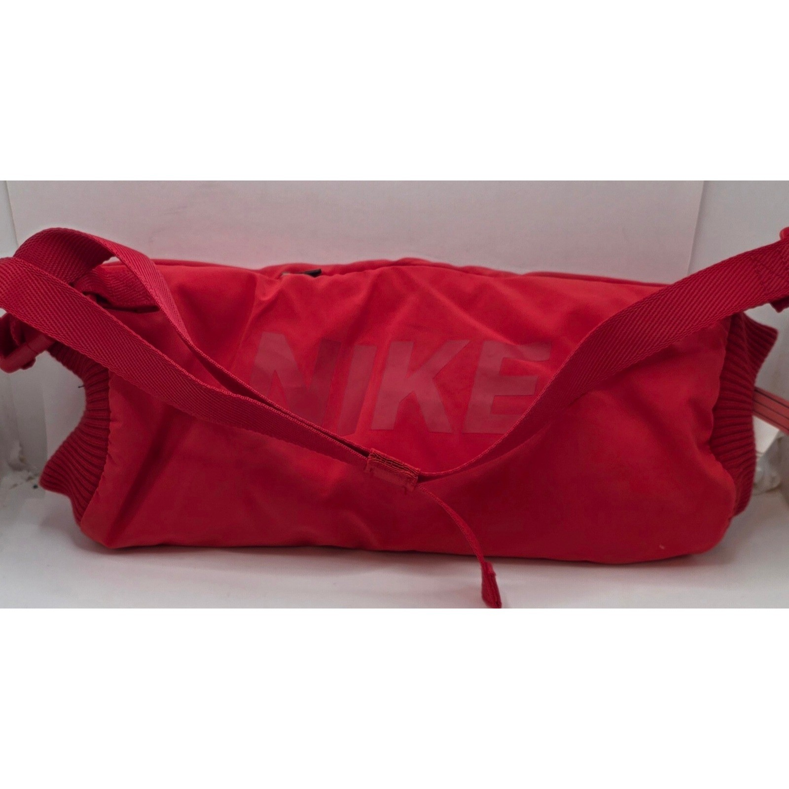 Nike Sportswear Essentials Crossbody Bag Red White Swoosh Fanny Pack BA5904-657