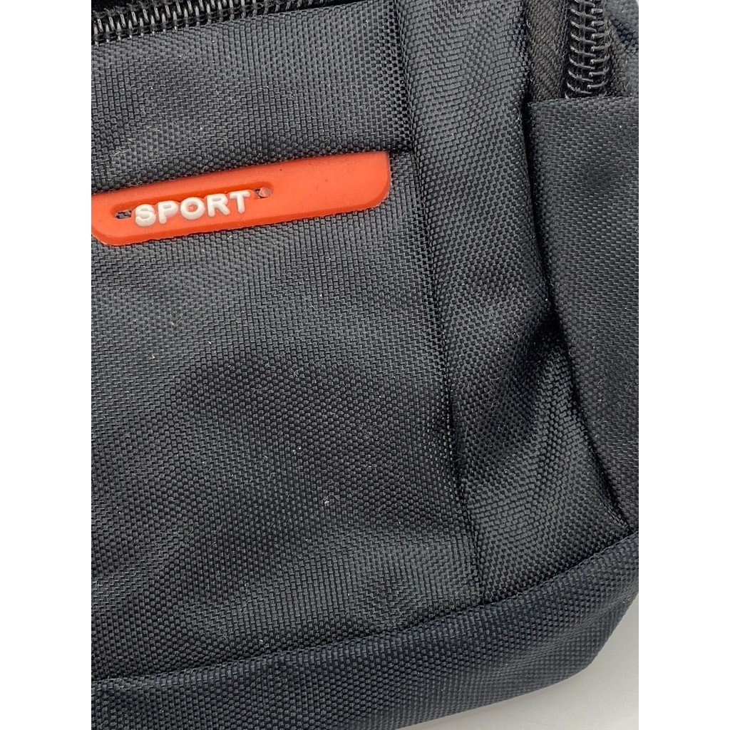 SPORT Unisex Adult Black Multi-Function Waist Belt Bag SZ OS