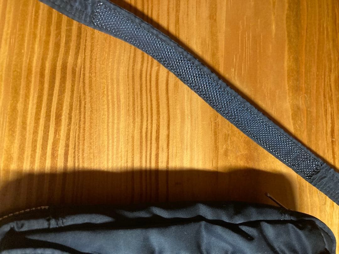Authentic Yoshida Kaban PORTER Tanker Shoulder Bag Black Nylon 16cm x 22cm x 6cm