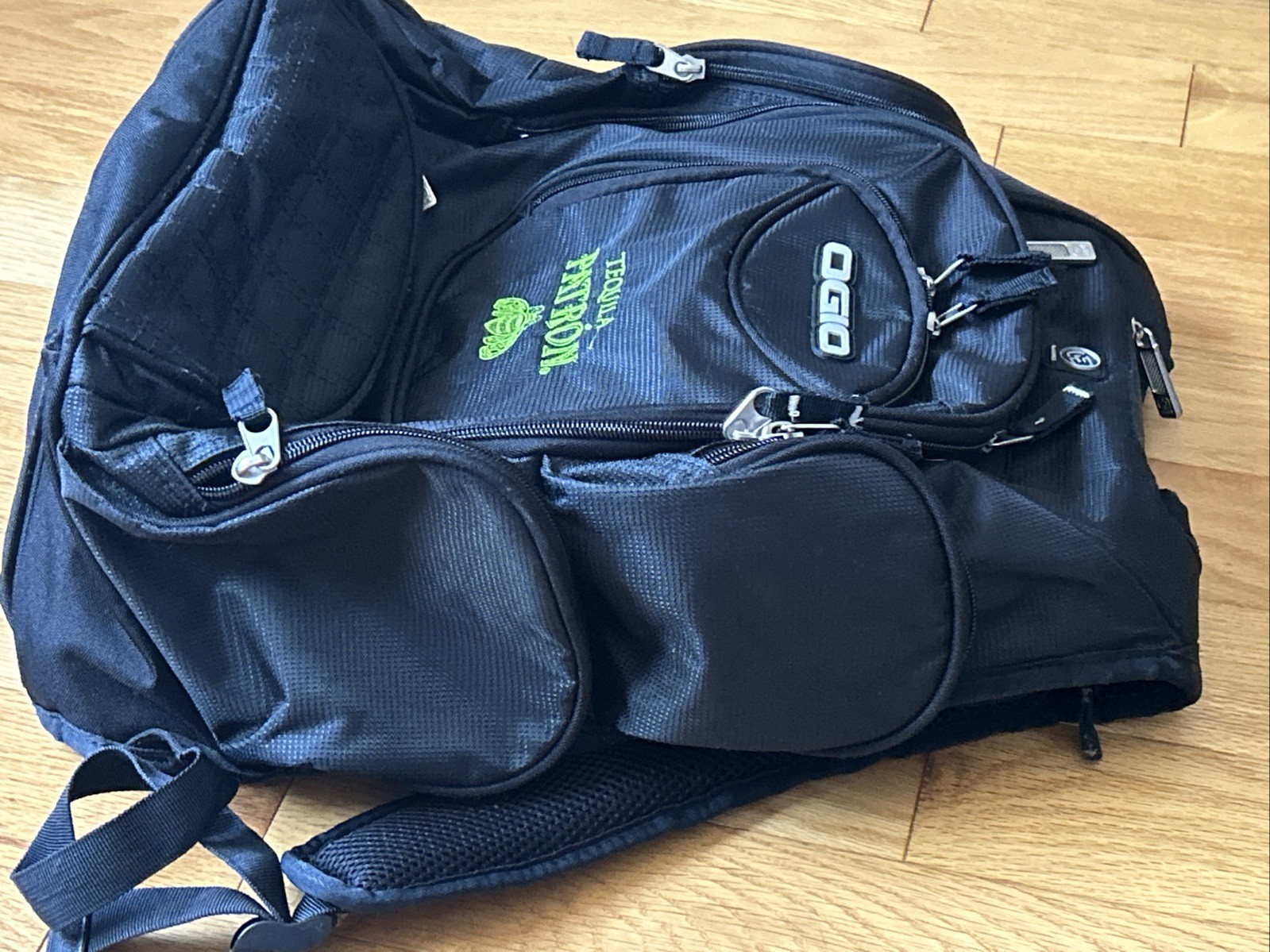 OGIO Heavy Duty Laptop Travel Black Backpack Logo Tequila Patron