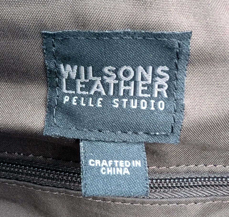 Pelle Studio Wilson Leather Duffle Bag Weekender/Carry On Shoulder Strap