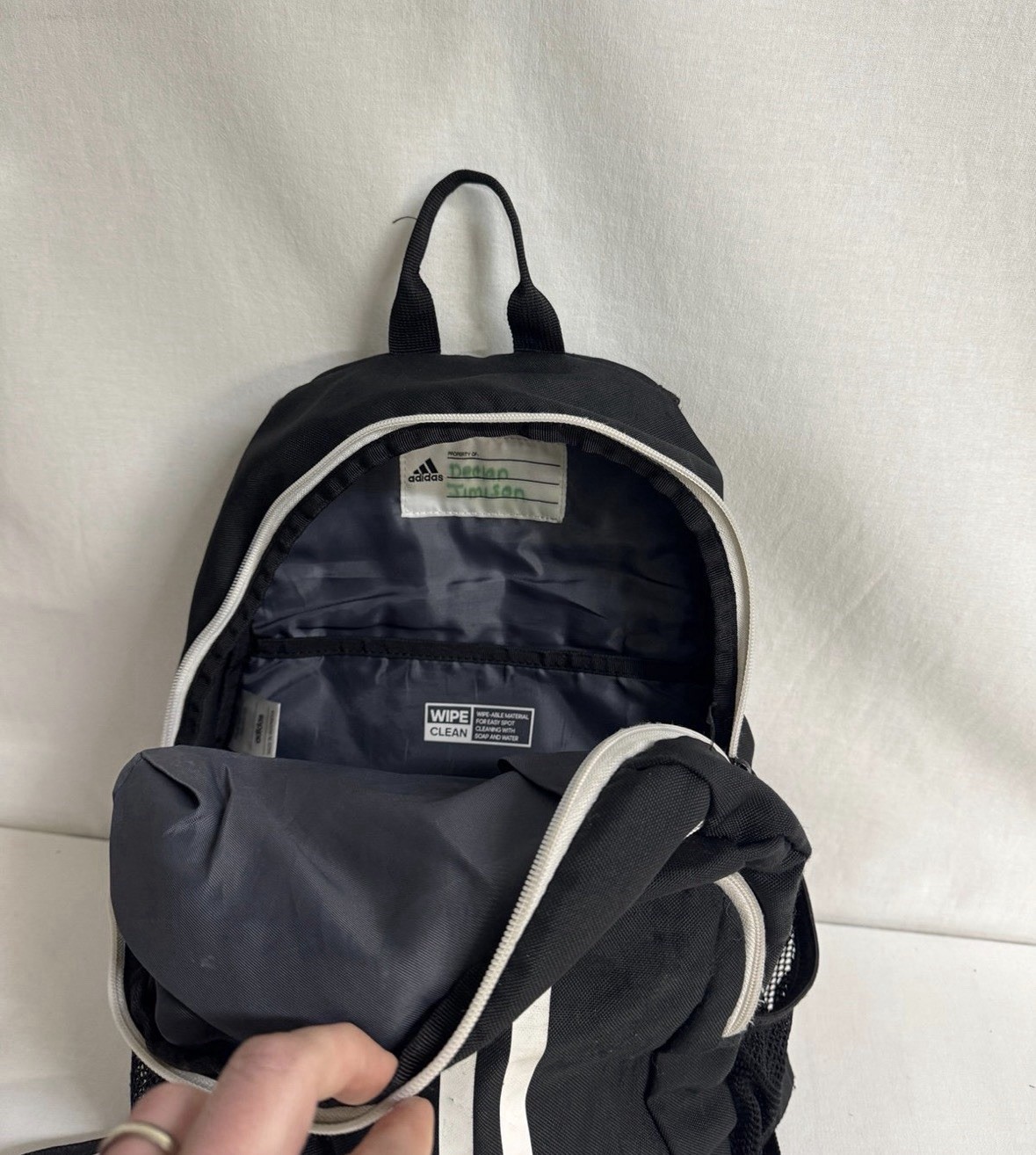 Adidas Young BTS Creator 2 Backpack Brasilia Student Hustle Black