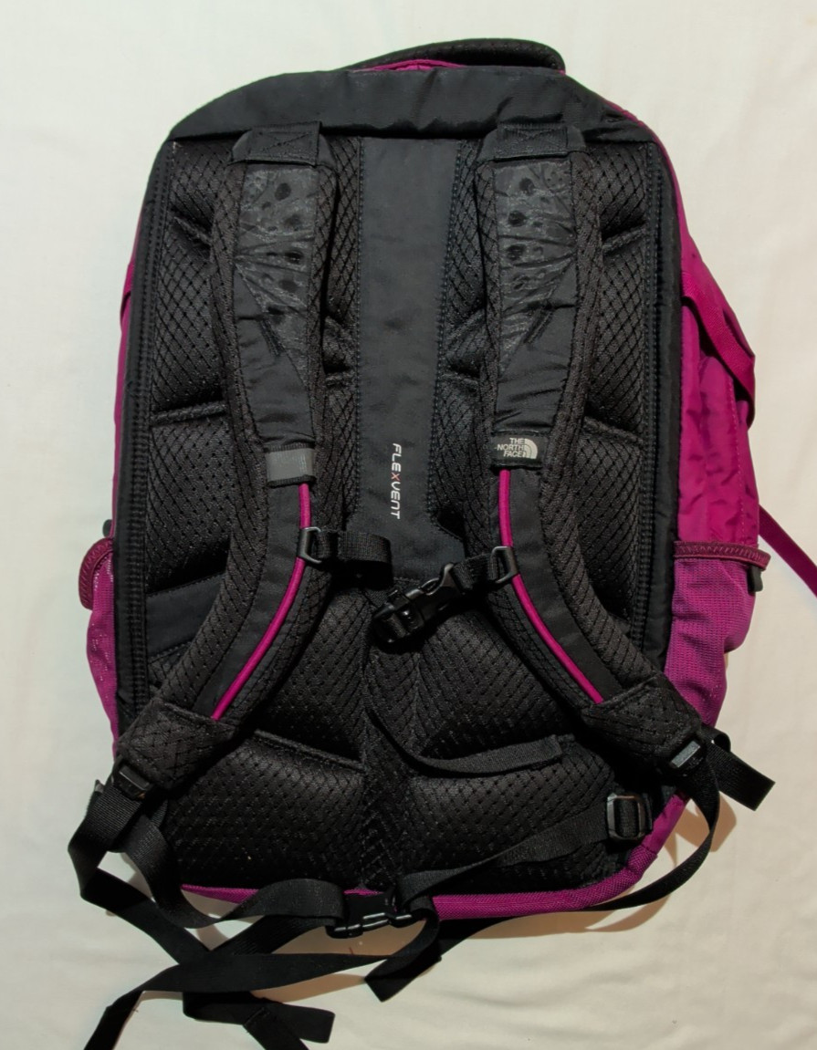 The North Face Recon Backpack Unisex Hiking School Laptop Purple 30 Liter Padded