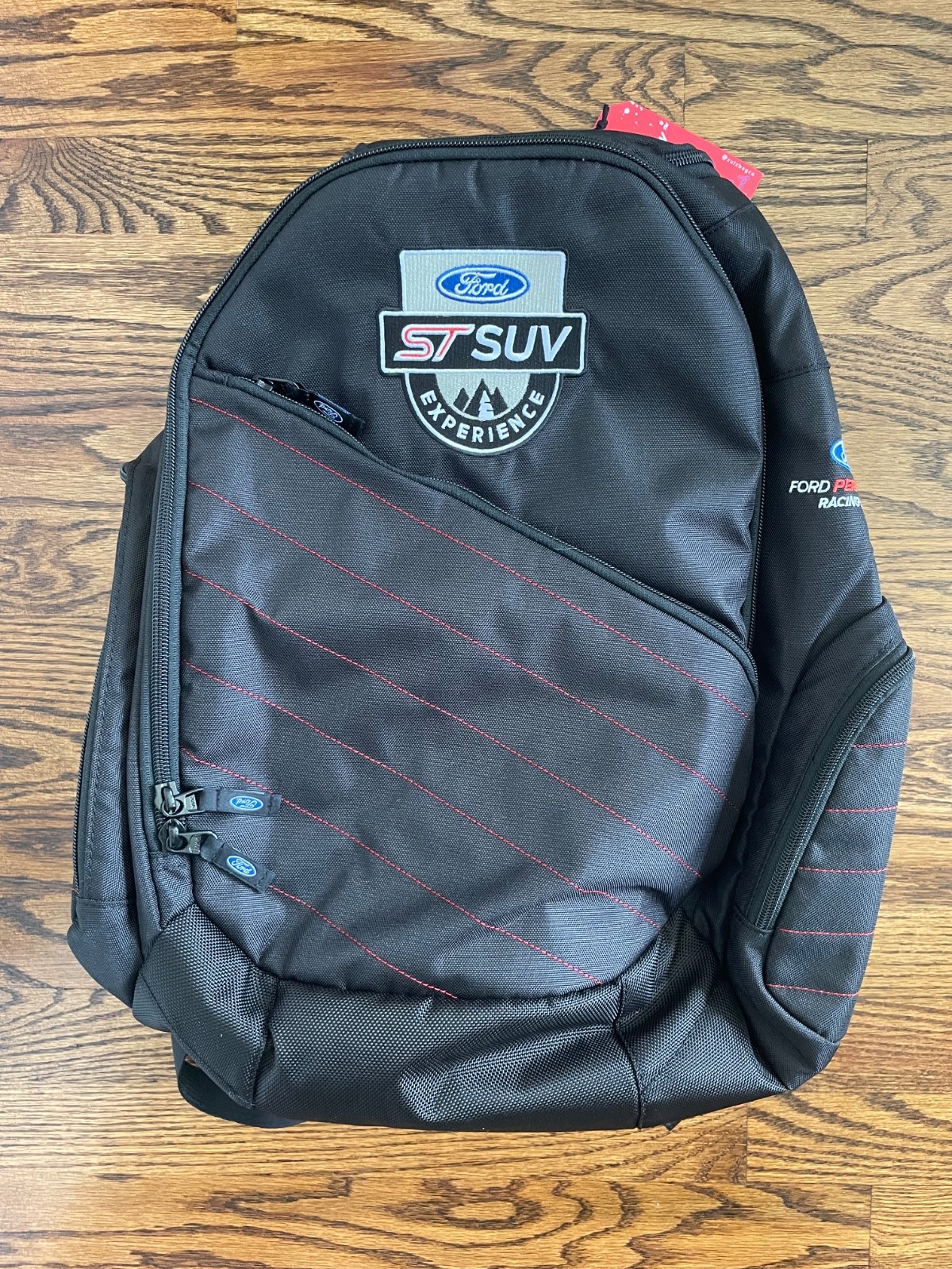 Ford ST SUV Experience Performance Racing School Backpack – Color: Black – NEW!