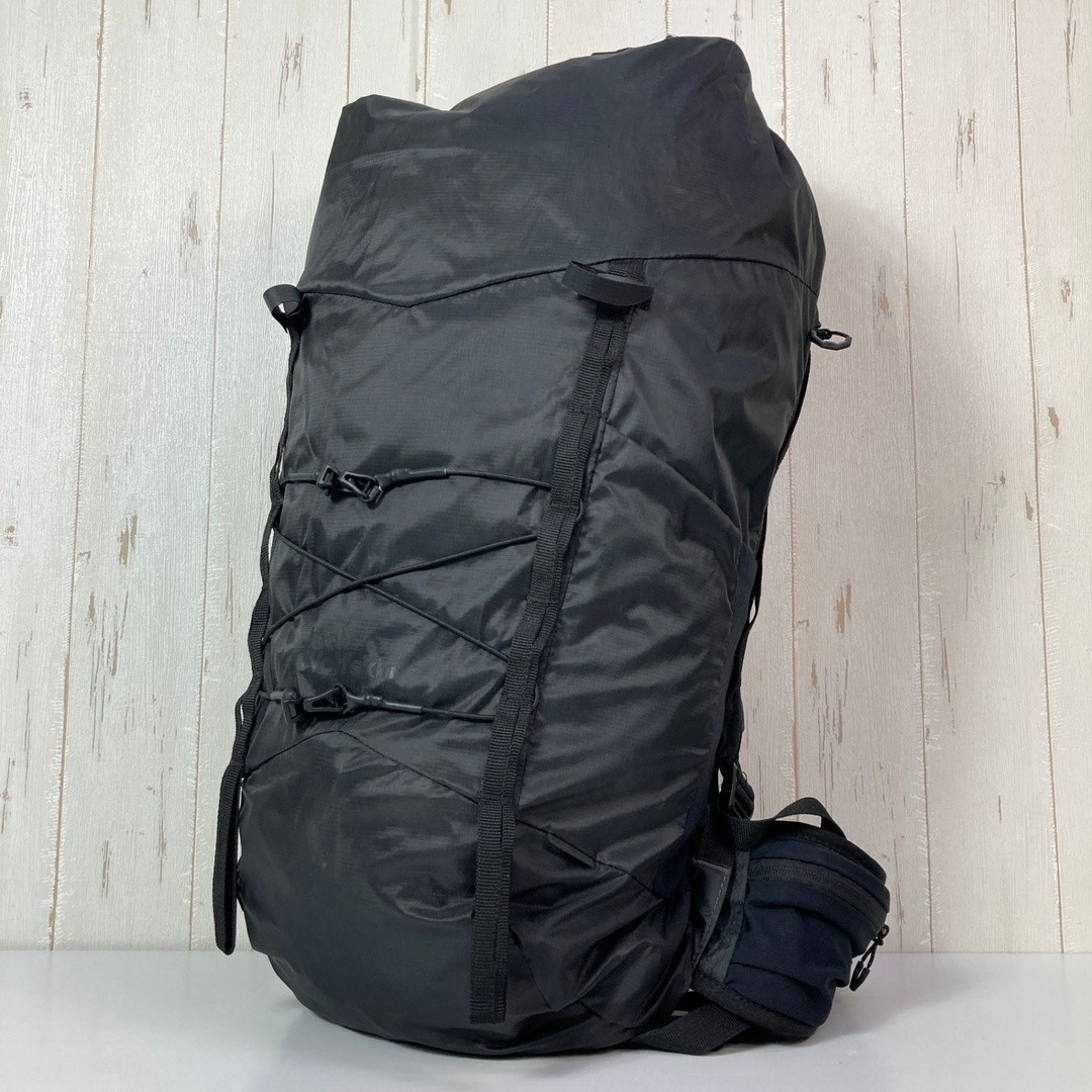 OneSize Black Jackwolfskin 3d Aerorise 30 Nylon Bag Storage Backpack Used 2NDG-0