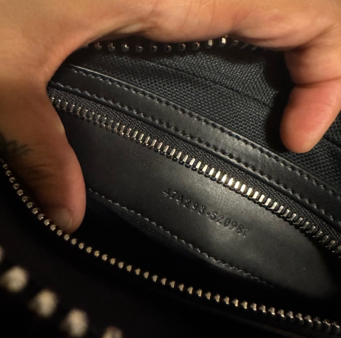 Gucci Soft GG Supreme Monogram Web Belt Bag Black Grey NEW