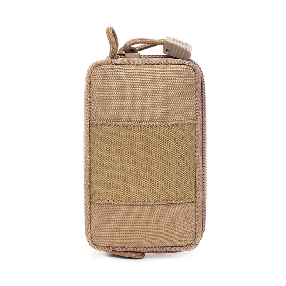 Outdoor Tactical Wallet Bag ID Card Key Holder Money Pouch Tool EDC Waist Bag