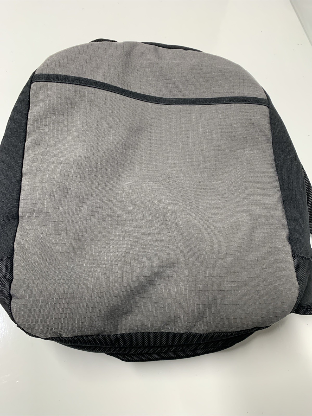 Jansport Sling Crossbody Backpack Bag Black/Gray Canvas Fabric