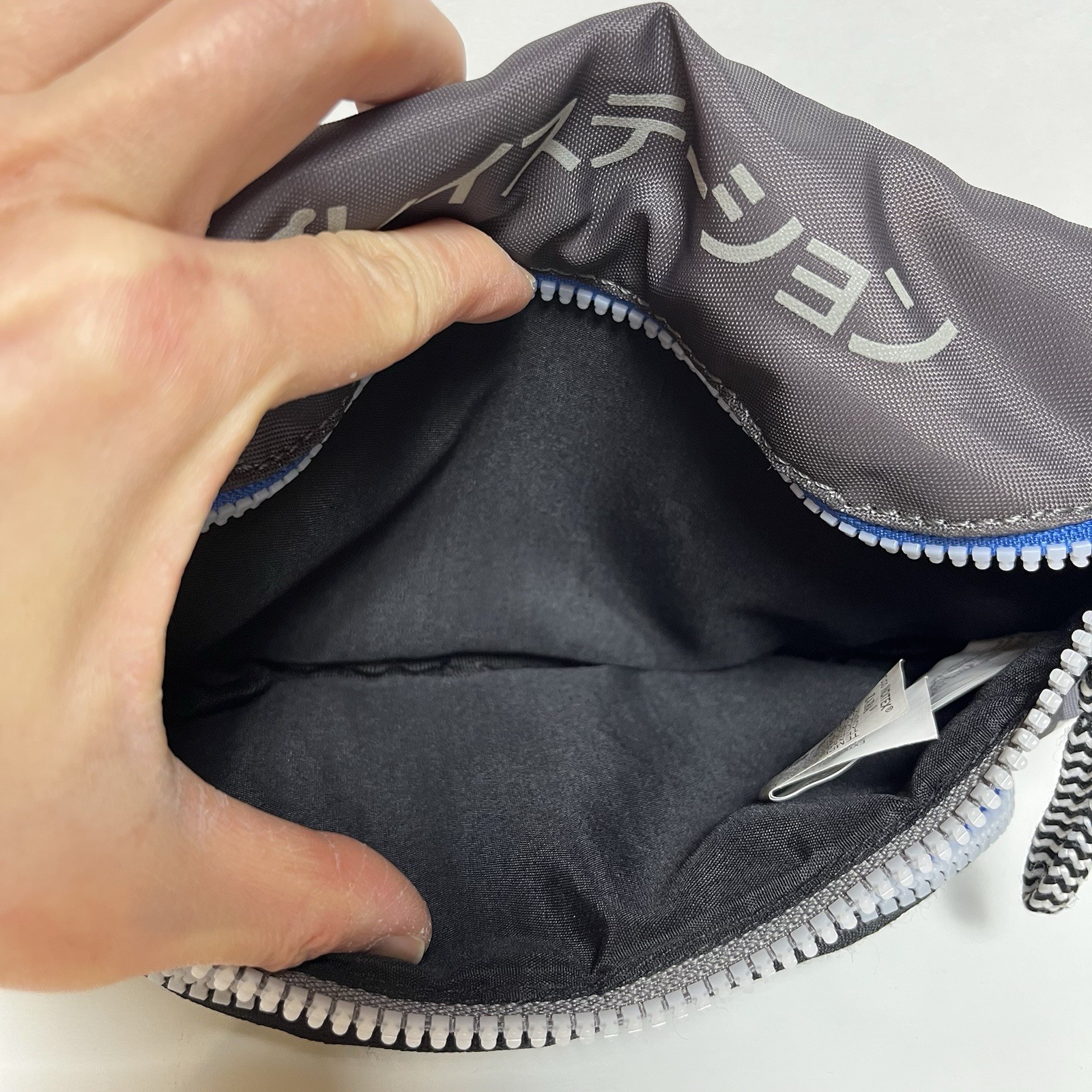 Zara x Sony PlayStation Camouflage Belt Bag Fanny Pack Gray Blue Japanese Gray
