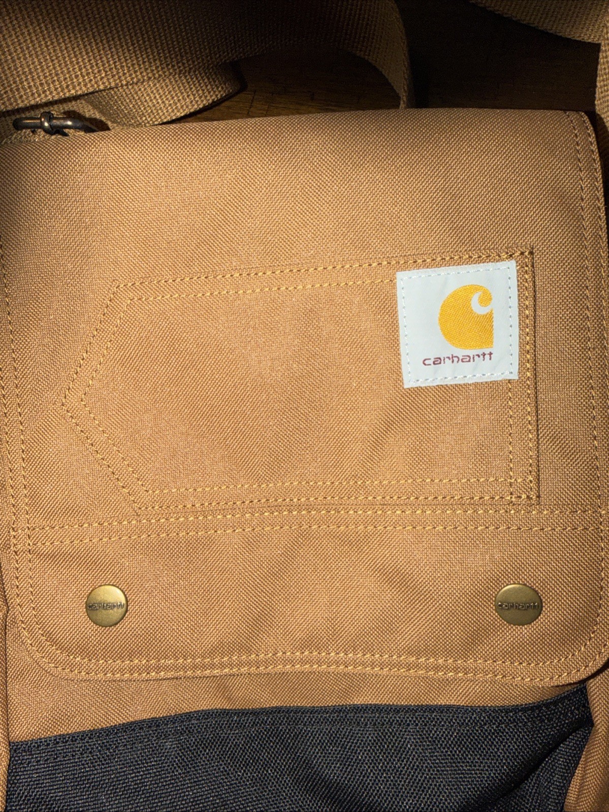 Carhartt, Durable, One Size, Everyday Crossbody Snap (Carhartt Brown)