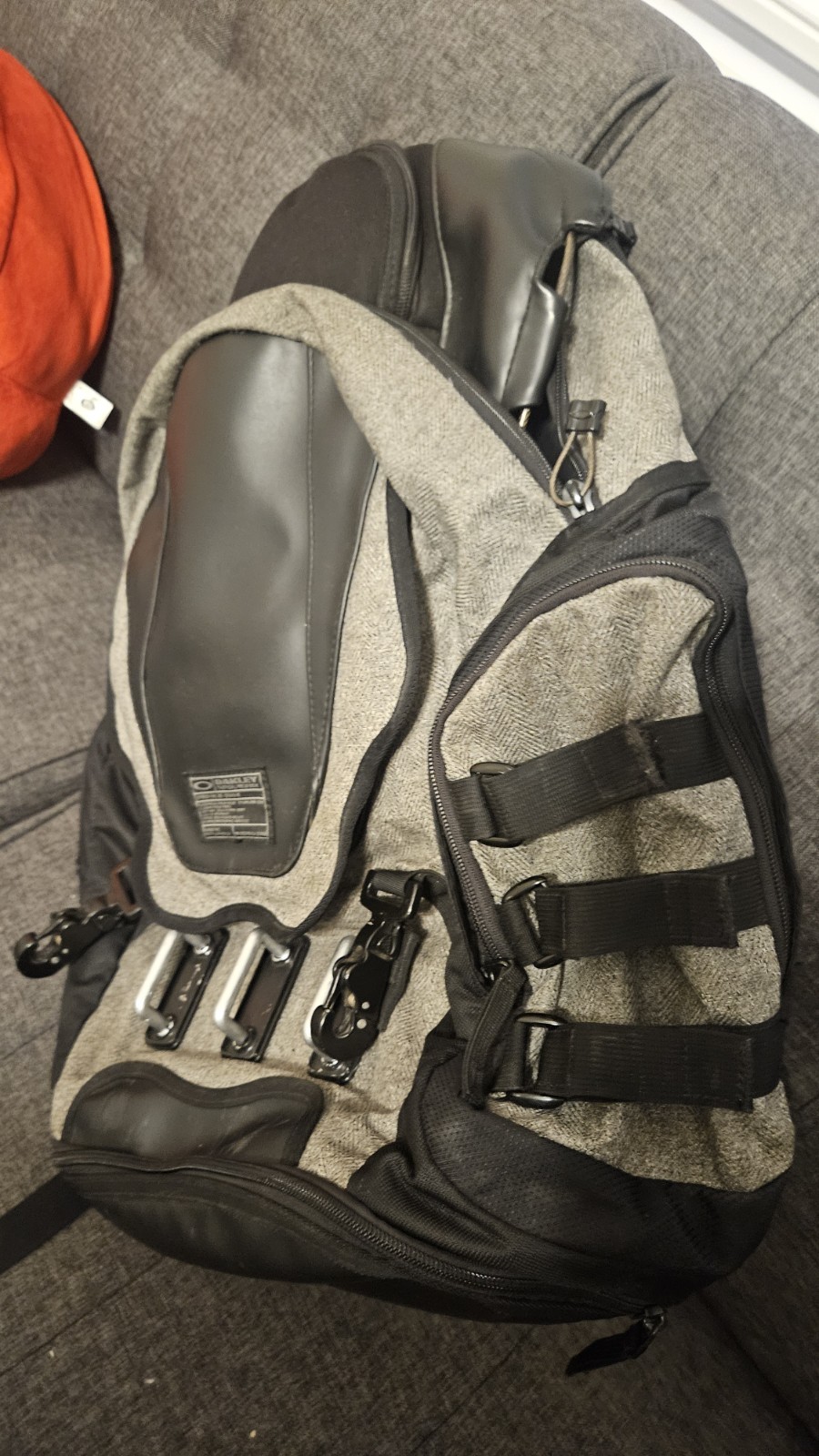 Oakley Tactical Field Gear Backpack 20-S1242-B Kitchen Sink Black Heavy Duty