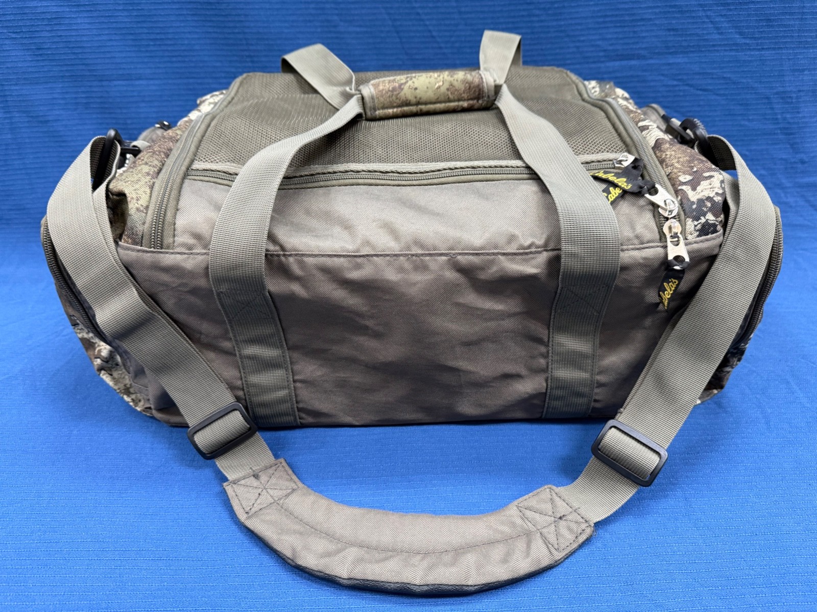 Cabelas Camouflage Duffle Bag with Shoulder Strap, 18 x 12 x 8 Inches