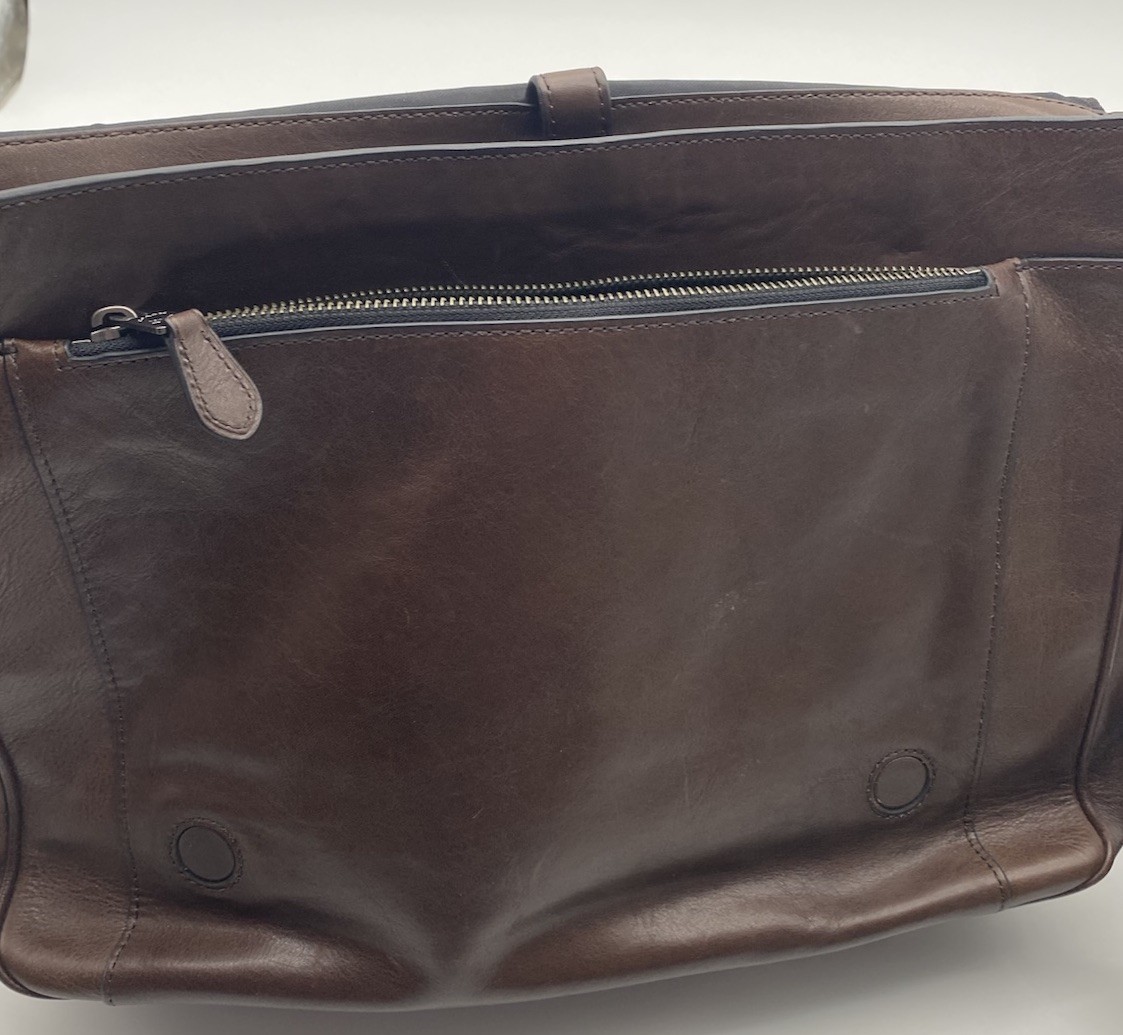 COACH Metropolitan Courier Messenger Bag Mahogany Leather 72061 NWT