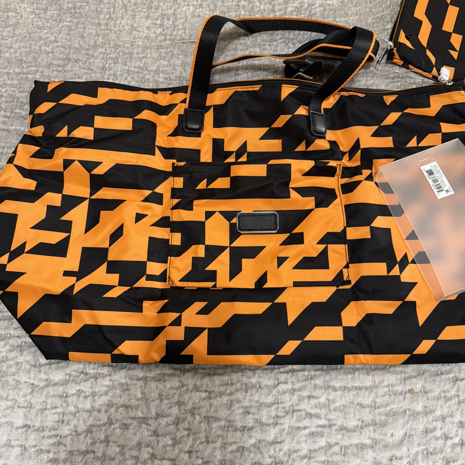 McLaren TUMI collaboration just-in-case tote