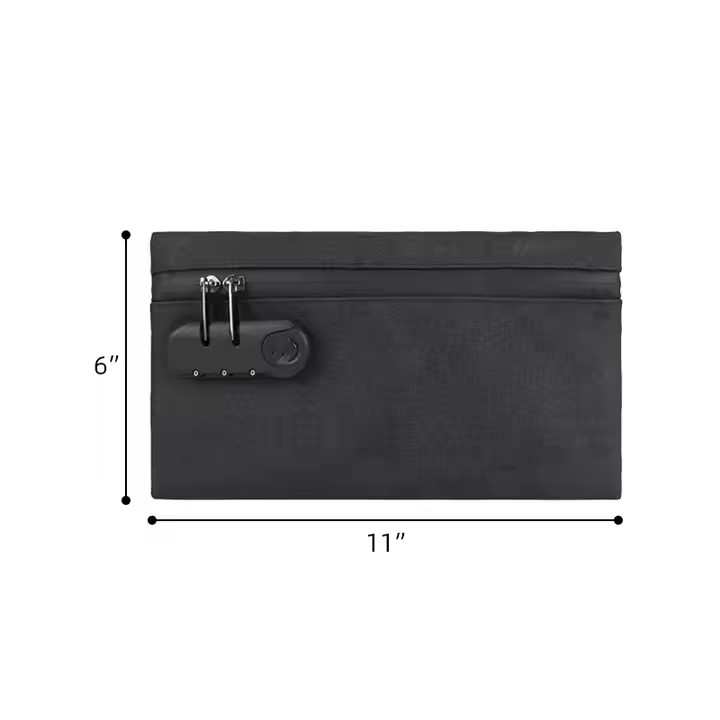 Pack Science Smell Proof Carbon Lined Pouch Locking Odor Less Stash Pack